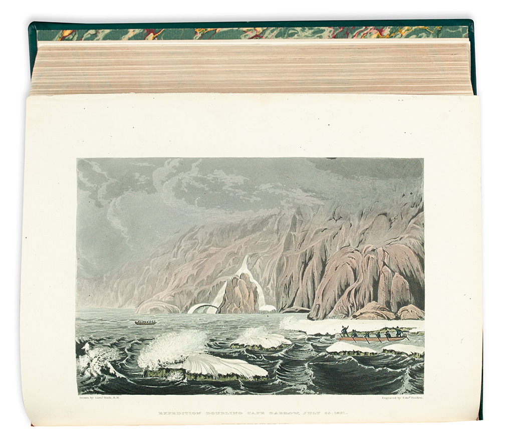 (ARCTIC.) Franklin, John. Narrative of a Journey to the Shores of the Polar Sea.